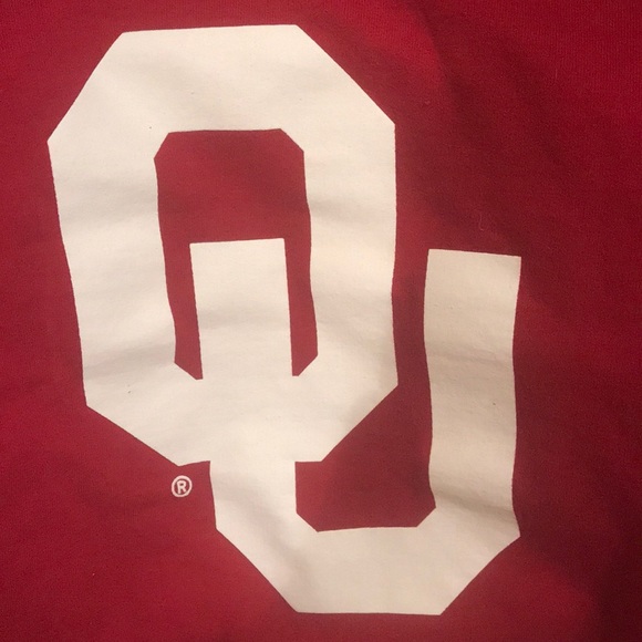 XL Champion Red OU oklahoma sooners sweatshirt - Picture 3 of 4